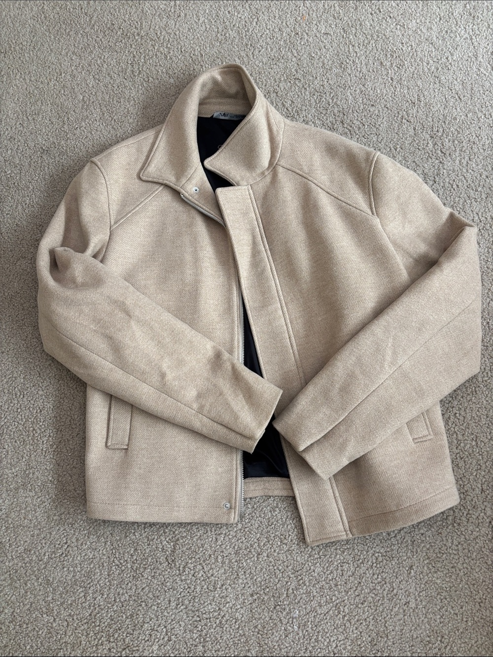 Zara Beige Women’s Coat size XL